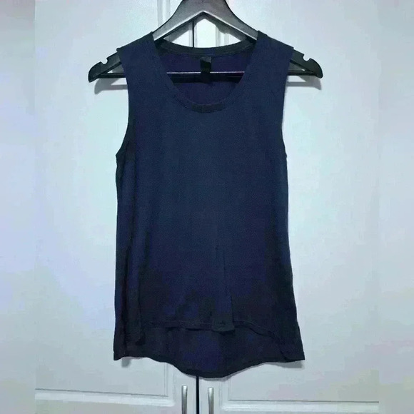 Anvil Tops - Anvil Freedom Womens XS Tank Top Navy Blue